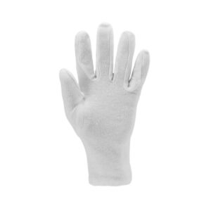 VARROTT PAMUT BOY KESZTYŰ, FEHÉR, KÉZHÁTON CSUKLÓGUMIS