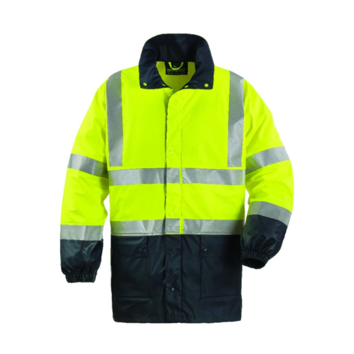 FLUO SÁRGA/KÉK PU ESŐKABÁT – Méret: Xxl
