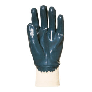 EUROTRIL KÉZHÁTIG DUPLÁN MÁRTOTT KÉK NITRIL KESZTYŰ, ACT