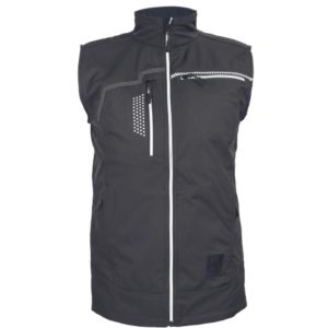 TAURUS softshell mellény – Méret: Xxl, Szín: Fekete