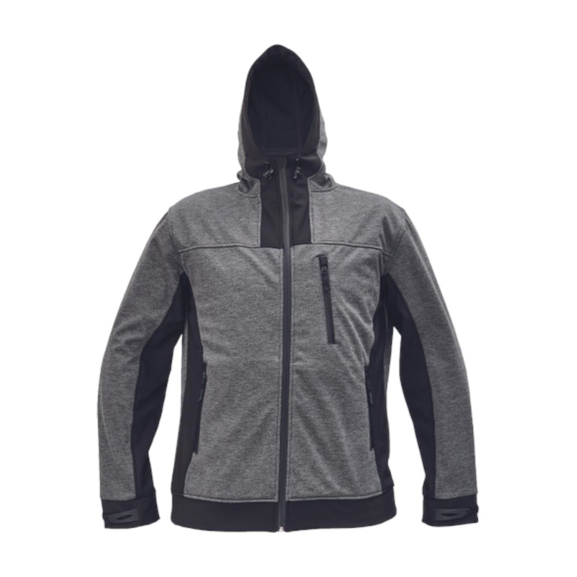 HUYER SOFTSHELL kabát bézs – Méret: 3xl, Szín: Szurke