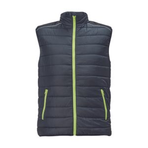 MAX VIVO LIGHT mellény fekete/narancs – Méret: 4xl, Szín: Fekete-sarga