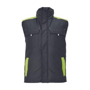 MAX VIVO mellény fekete/narancssárga – Méret: 4xl, Szín: Fekete-sarga
