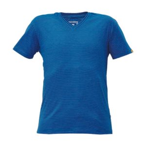 NOYO ESD V-póló – Méret: 3xl, Szín: Royal-kek