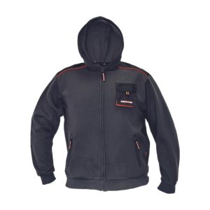 EMERTON kapucnis pulóver fekete – Méret: 3xl