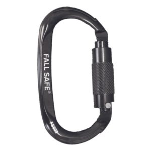karabély oval ALU twist lock FS823