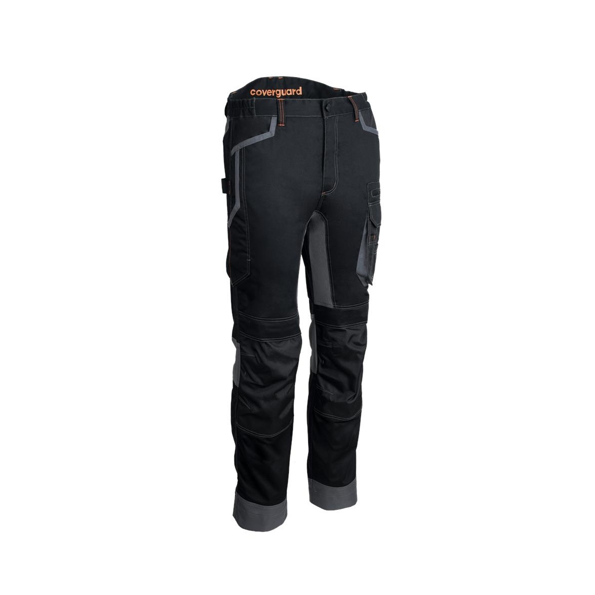 BARU FEKETE/NARANCS DERÉKNADRÁG – Méret: 4xl