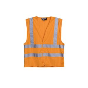 HODER HI-VÍZ NARANCS MULTIRISK MELLÉNY L/XL