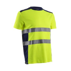 NEKKI RÖVID UJJÓ PÓLÓ HV SÁRGA ÉS SÖTÉTKÉK SZÍNBEN – Méret: 3xl