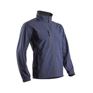 ÚJ! YANG II SÖTÉTKÉK FÉRFI SOFTSHELL FELSŐ, YKK CIPZ – Méret: 3xl