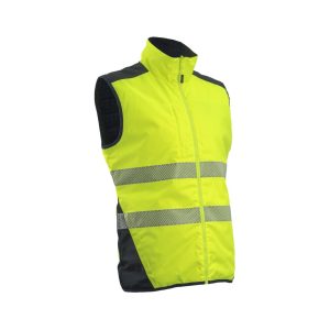 YORU SÁRGA BÉLELT JÓLLÁTHATÓSÁGI MELLÉNY, KIFORDÍTHATÓ – Méret: Xl