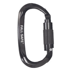 karabély oval ALU twist lock FS823