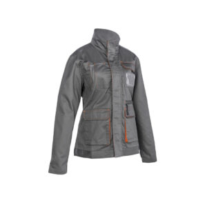 ÚJ! MISTI NŐI MUNKAKABÁT SZÜRKE/NARANCS – Méret: 2xl