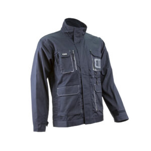 ÚJ! NAVY II MUNKAKABÁT SÖTÉTKÉK-SZÜRKE – Méret: 6xl