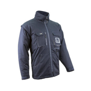 ÚJ! NAVY II TÉLIKABÁT SÖTÉTKÉK-SZÜRKE – Méret: 6xl
