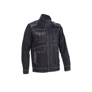 ÚJ! OROSI FEKETE RIPSTOP MUNKAKABÁT – Méret: 4xl