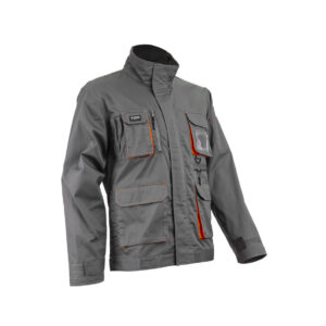 ÚJ! PADDOCK II MUNKAKABÁT SZÜRKE-NARANCS – Méret: 6xl
