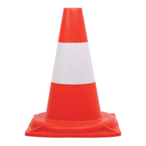 KÖZÚTI JELZŐBÓJA PIROS/FEHÉR 30CM