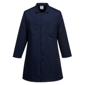 Élelmiszeripari férfi kabát belső zsebbel – Szín: Navy, Méret: Xxxl