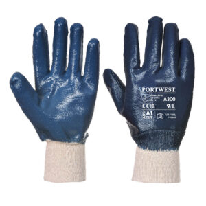Nitril csuklóig mártott kesztyű – Méret: Xxl