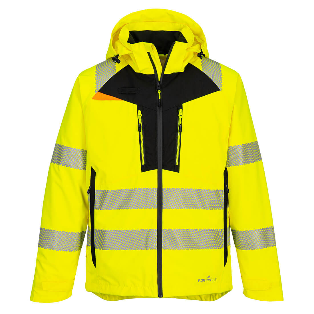 DX4 Hi-Vis esőkabát – Szín: Sarga, Méret: Xxxl