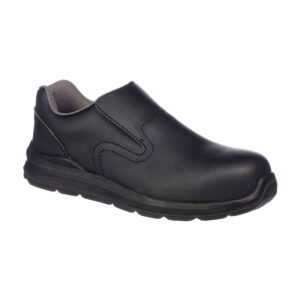 Portwest Compositelite Slip On Safety Trainer – Szín: Fekete, Méret: 48