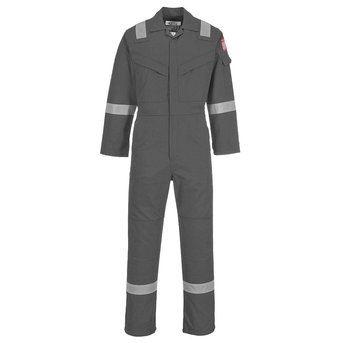 Lángálló, antisztatikus overál, 350g – Szín: Szurke, Méret: Xxxl