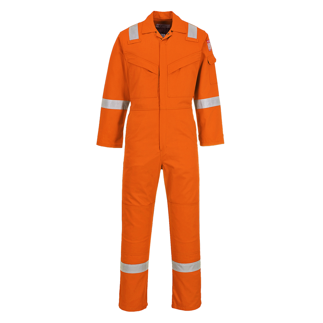 Lángálló, antisztatikus overál, 350g – Szín: Narancs-hosszitott, Méret: Xxxl