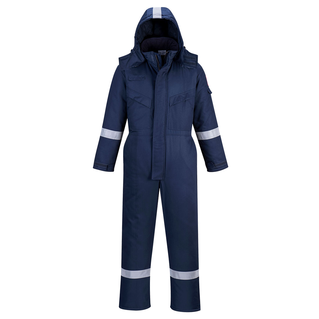 FR Anti-Static lángálló téli overál – Szín: Navy, Méret: Xxxl