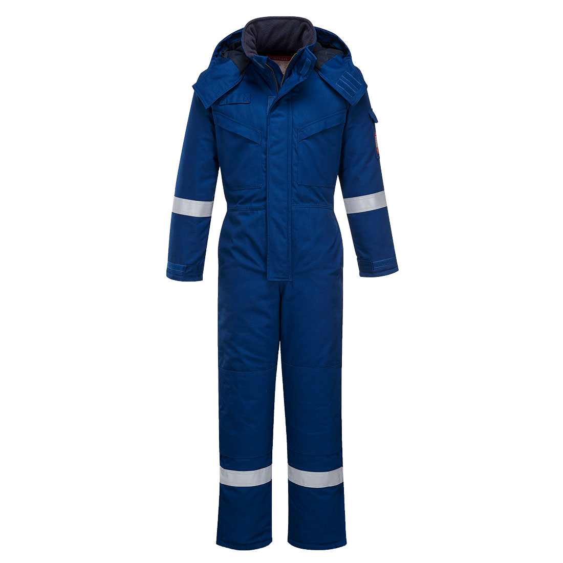 FR Anti-Static lángálló téli overál – Szín: Royal-kek, Méret: Xxxl