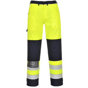 HiVis Multi-Norm nadrág – Szín: Sarga-navy, Méret: Xxxl