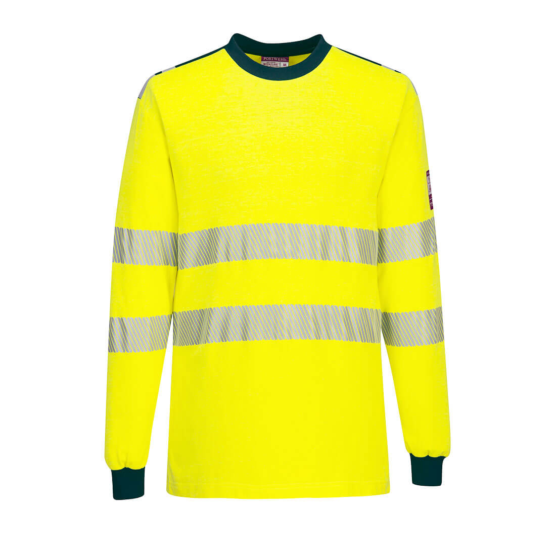 PW3 FR Modaflame Hi-Vis lángálló póló – Szín: Sarga-navy, Méret: Xxxl