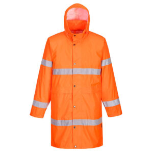 Hi-Vis esőkabát 100cm – Szín: Narancs, Méret: Xxxl