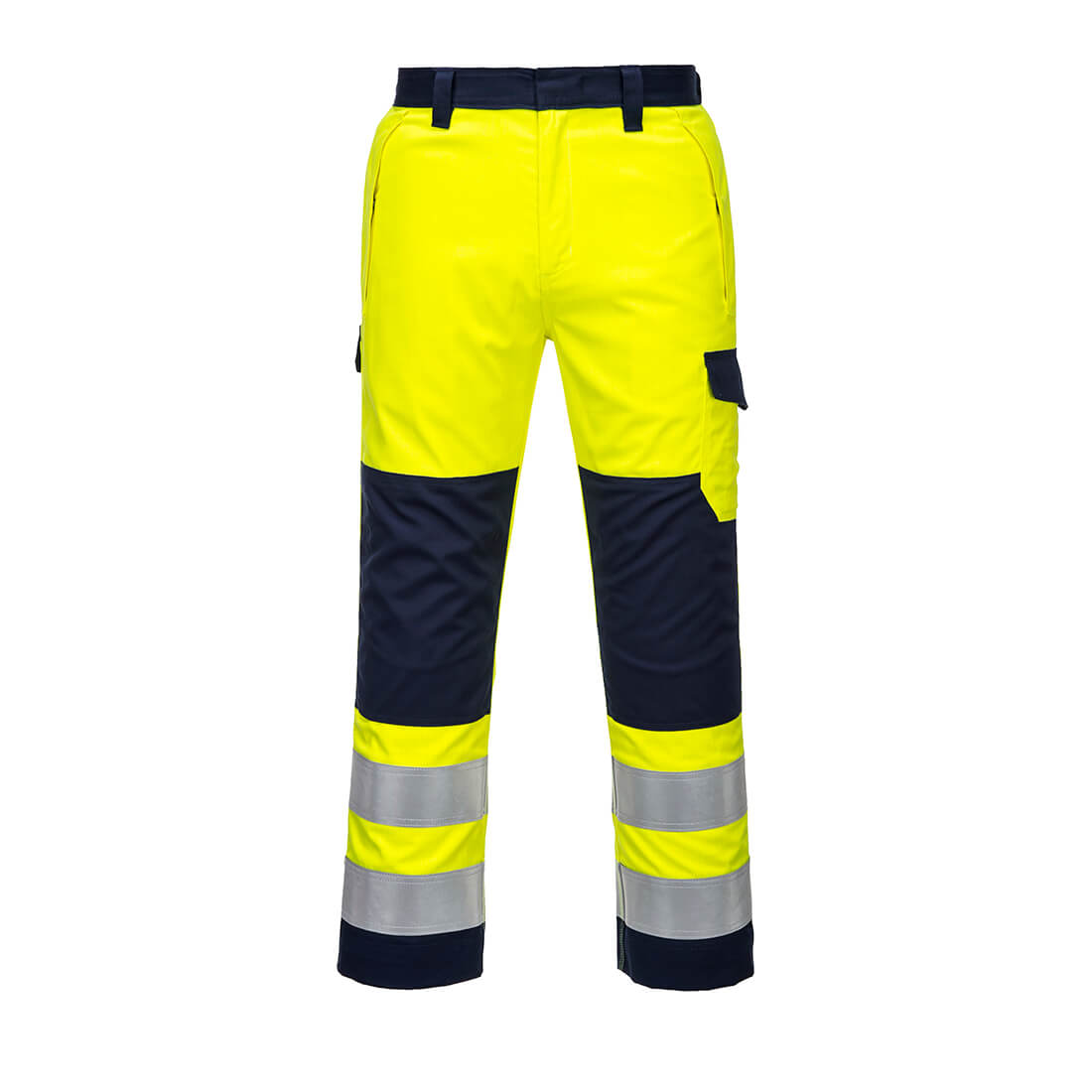 Hi-Vis Modaflame nadrág – Szín: Sarga-navy, Méret: Xxxl