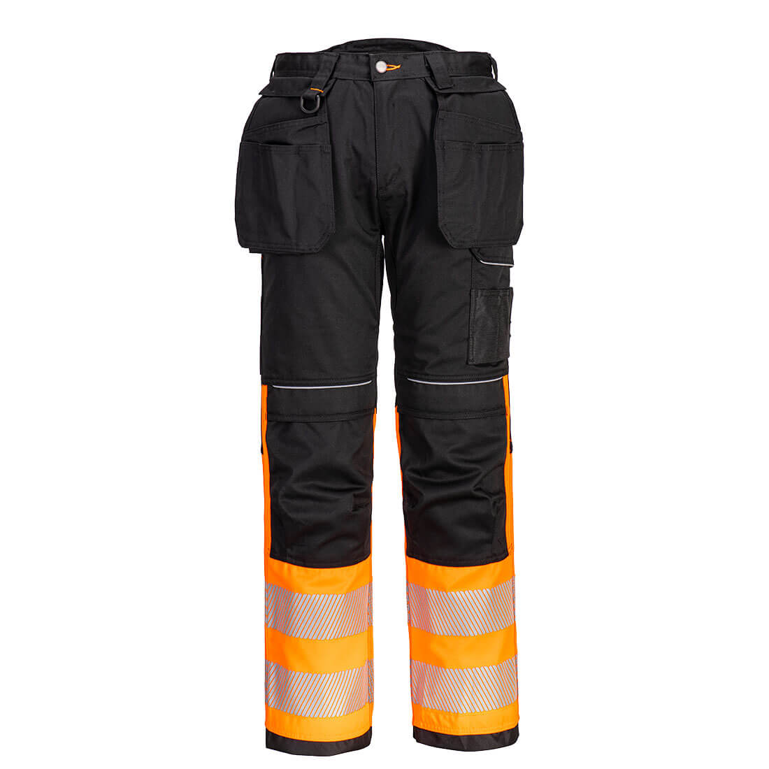 PW3 Hi-Vis Class 1 Holster nadrág – Szín: Narancs-fekete, Méret: 48