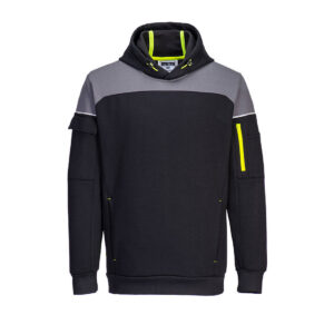 PW3 kapucnis pulóver – Szín: Fekete, Méret: Xxxl