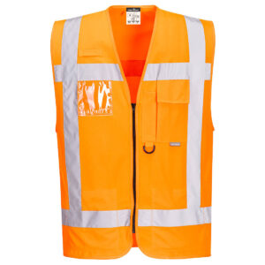 RWS Mellény – Szín: Narancs, Méret: Xxxl