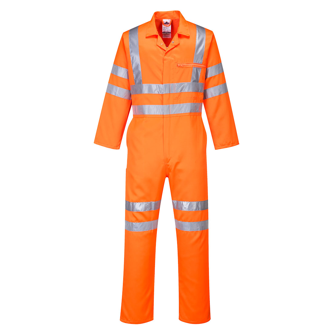 Hi-Vis polipamut overall – Szín: Narancs, Méret: Xxxl