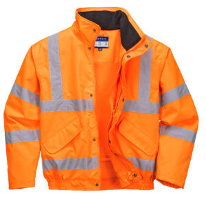 Hi-Vis lélegző dzseki – Szín: Narancs, Méret: Xxxl