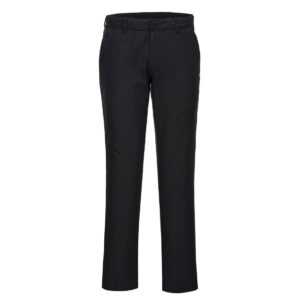 Női Stretch Slim Chino nadrág – Szín: Fekete, Méret: 52