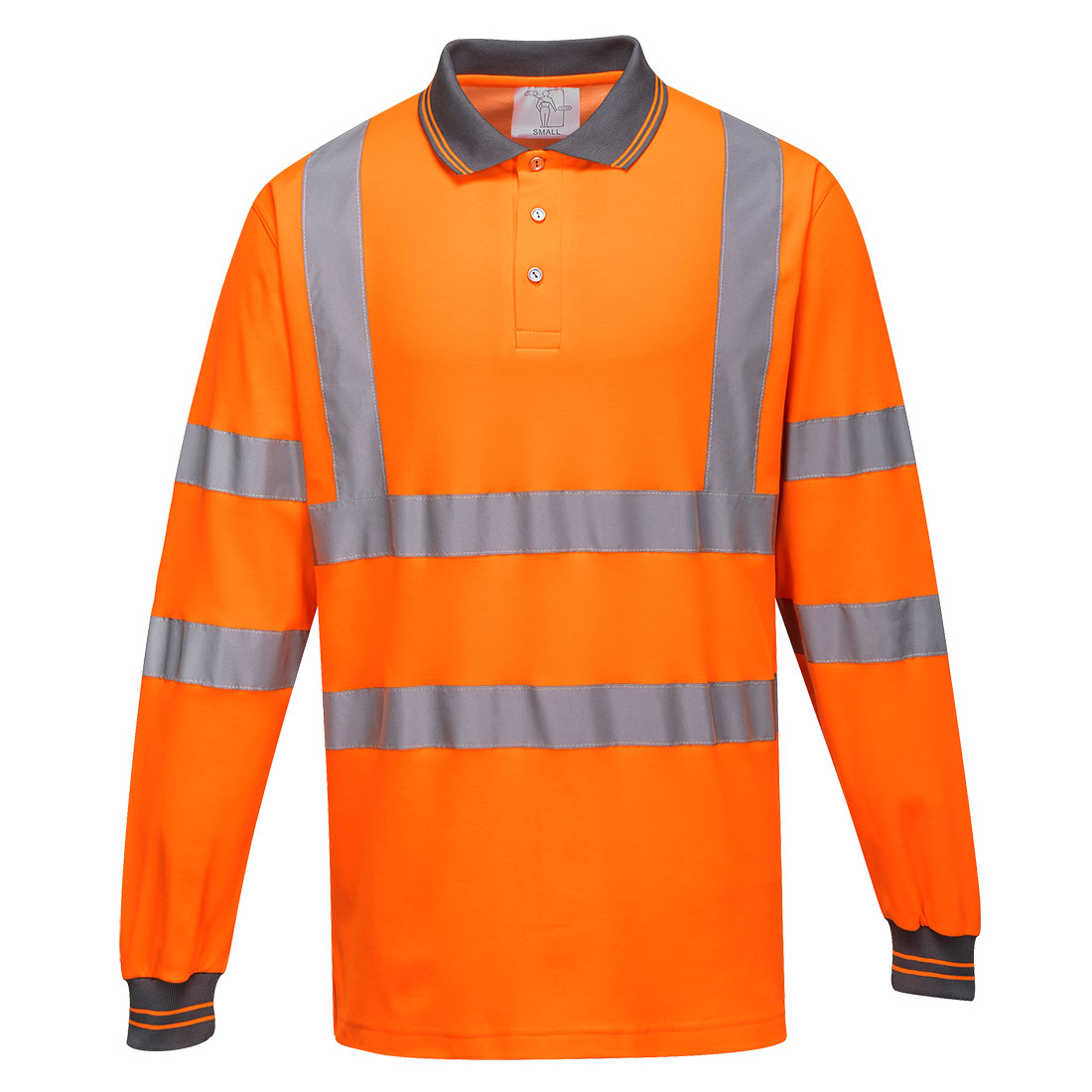 Hosszú ujjú Cotton Comfort pólóing – Szín: Narancs, Méret: Xxxl