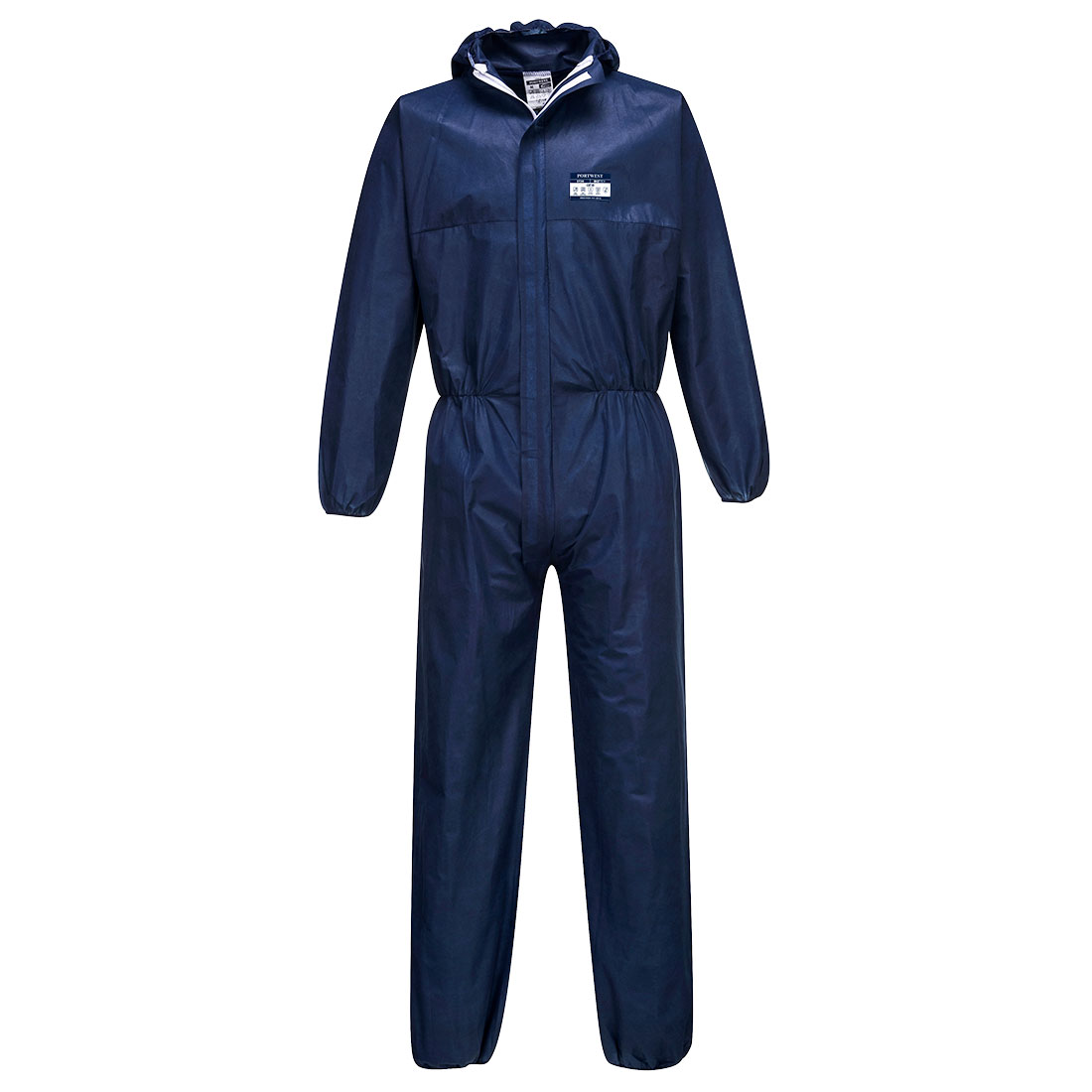 BizTex SMS védőoverál 5/6 (50db) – Szín: Navy, Méret: Xxxl